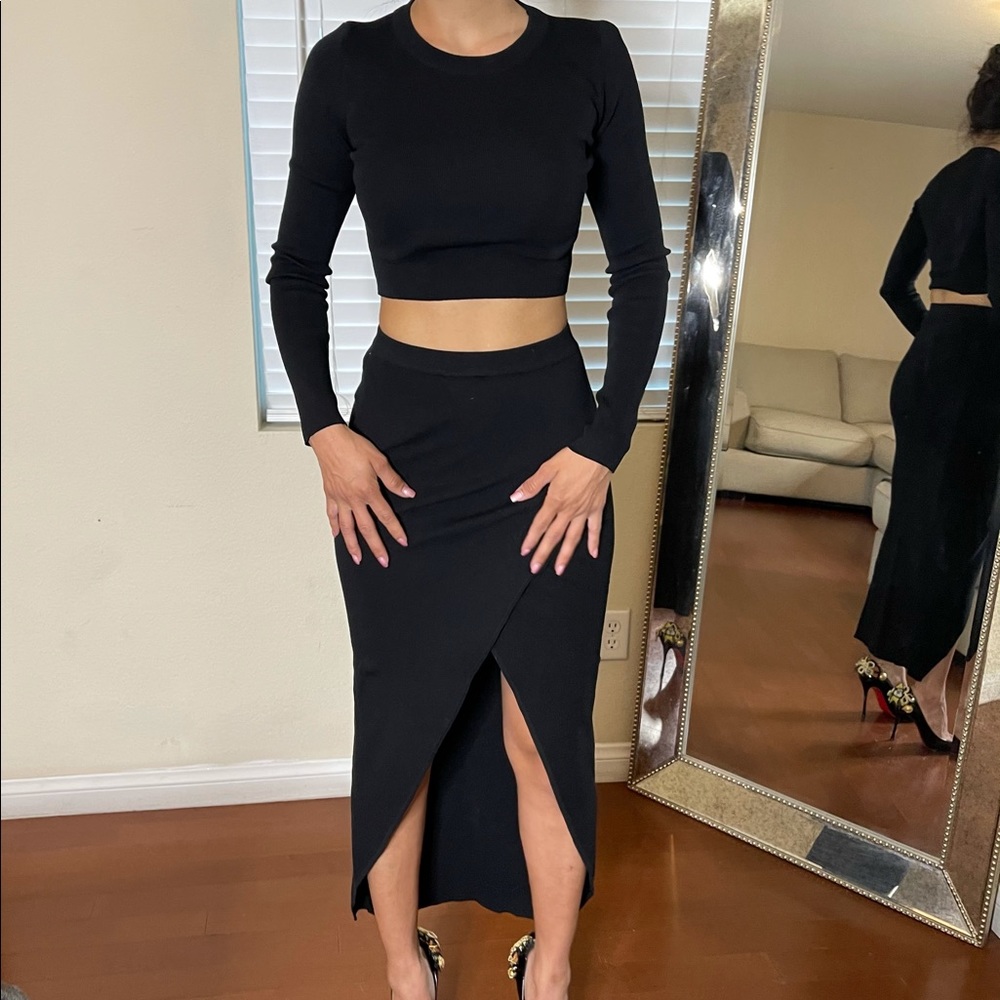 Two piece black set